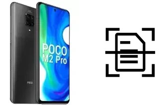 Dokument auf einem Xiaomi Poco M2 Pro scannen