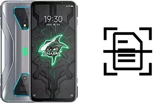 Dokument auf einem Xiaomi Black Shark 3 Pro scannen