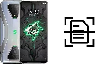 Dokument auf einem Xiaomi Black Shark 3 scannen