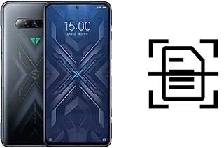 Dokument auf einem Xiaomi Black Shark 4 Pro scannen