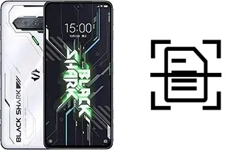 Dokument auf einem Xiaomi Black Shark 4S Pro scannen