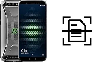 Dokument auf einem Xiaomi Black Shark scannen