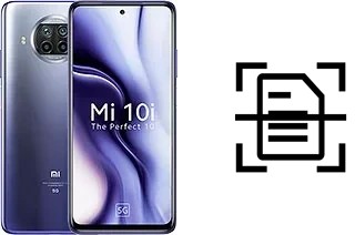 Dokument auf einem Xiaomi Mi 10i 5G scannen