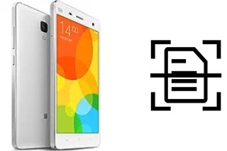 Dokument auf einem Xiaomi Mi 4 LTE scannen