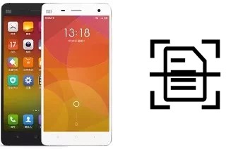 Dokument auf einem Xiaomi Mi 4 scannen