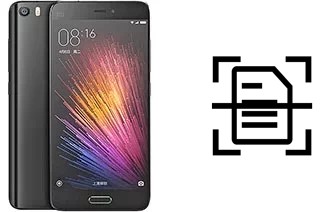 Dokument auf einem Xiaomi Mi 5 scannen