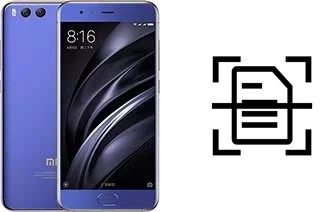 Dokument auf einem Xiaomi Mi 6 scannen