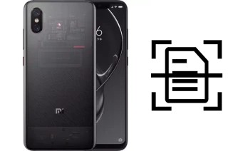 Dokument auf einem Xiaomi Mi 8 Explorer Edition scannen