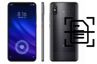 Dokument auf einem Xiaomi Mi 8 Screen Fingerprint Edition scannen