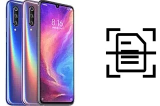 Dokument auf einem Xiaomi Mi 9X scannen