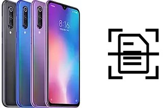 Dokument auf einem Xiaomi Mi 9 SE scannen