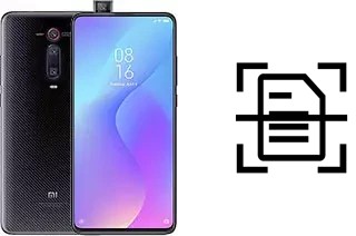 Dokument auf einem Xiaomi Mi 9T scannen