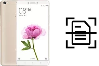 Dokument auf einem Xiaomi Mi Max scannen