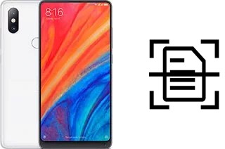 Dokument auf einem Xiaomi Mi Mix 2S scannen