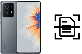 Dokument auf einem Xiaomi Mix 4 scannen