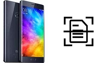 Dokument auf einem Xiaomi Mi Note 2 Global Edition scannen