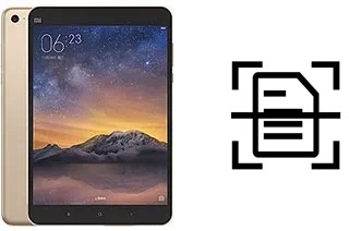 Dokument auf einem Xiaomi Mi Pad 2 scannen