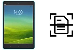 Dokument auf einem Xiaomi Mi Pad 7.9 scannen