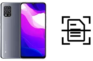 Dokument auf einem Xiaomi Mi 10 Lite 5G scannen