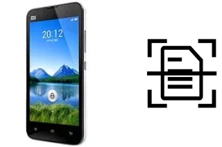 Dokument auf einem Xiaomi Mi 2 scannen