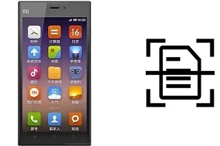 Dokument auf einem Xiaomi Mi 3 scannen