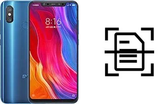 Dokument auf einem Xiaomi Mi 8 scannen