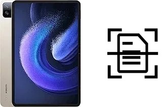 Dokument auf einem Xiaomi Pad 6 Pro scannen