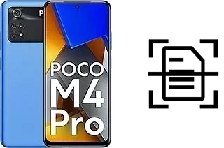 Dokument auf einem Xiaomi Poco M4 Pro scannen