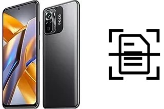 Dokument auf einem Xiaomi Poco M5s scannen