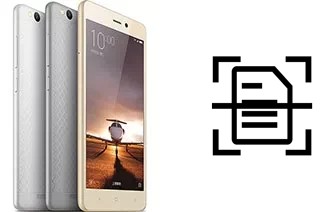 Dokument auf einem Xiaomi Redmi 3 scannen