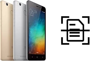 Dokument auf einem Xiaomi Redmi 3 Pro scannen