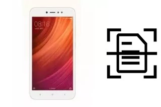 Dokument auf einem Xiaomi Redmi 4 High Version scannen