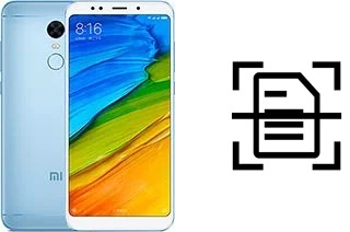 Dokument auf einem Xiaomi Redmi Note 5 (Redmi 5 Plus) scannen