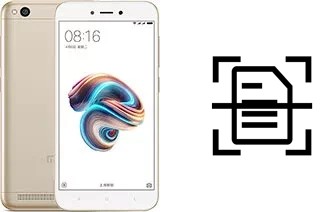 Dokument auf einem Xiaomi Redmi 5A scannen