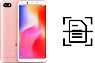 Dokument auf einem Xiaomi Redmi 6A scannen