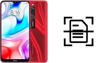 Dokument auf einem Xiaomi Redmi 8 scannen