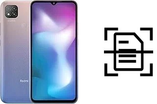 Dokument auf einem Xiaomi Redmi 9 Activ scannen