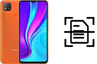 Dokument auf einem Xiaomi Redmi 9 (India) scannen