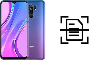 Dokument auf einem Xiaomi Redmi 9 Prime scannen