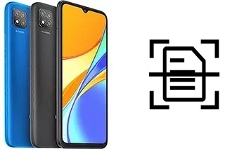 Dokument auf einem Xiaomi Redmi 9C NFC scannen