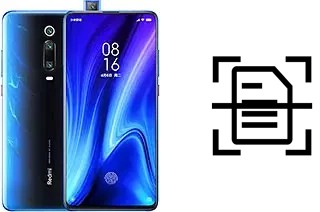 Dokument auf einem Xiaomi Redmi K20 Pro Premium scannen