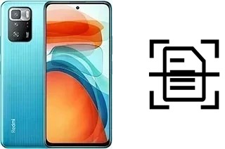 Dokument auf einem Xiaomi Redmi Note 10 Pro (China) scannen