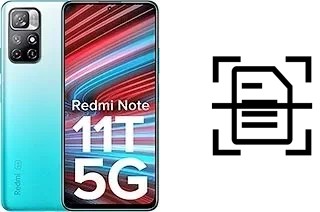 Dokument auf einem Xiaomi Redmi Note 11T 5G scannen