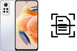 Dokument auf einem Xiaomi Redmi Note 12 Pro 4G scannen