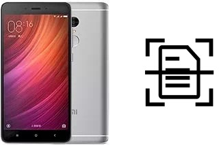 Dokument auf einem Xiaomi Redmi Note 4 (MediaTek) scannen