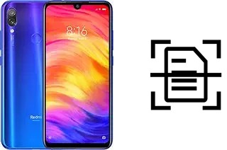 Dokument auf einem Xiaomi Redmi Note 7 Pro scannen