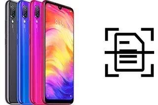 Dokument auf einem Xiaomi Redmi Note 7 scannen