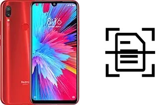 Dokument auf einem Xiaomi Redmi Note 7S scannen