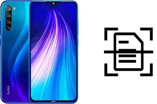 Dokument auf einem Xiaomi Redmi Note 8 scannen