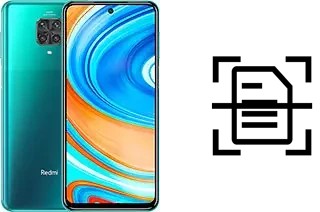 Dokument auf einem Xiaomi Redmi Note 9 Pro scannen